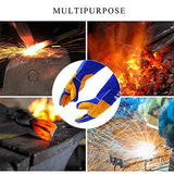 RAPICCA Forge Welding Gloves Blue 16IN Heat Resistant 932°F,Apply for Fireplace/Stove/Furnace/Grill RAPICCA Forge Welding Gloves Blue 16IN Heat Resistant 932°F,Apply for Fireplace/Stove/Furnace/Grill