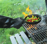 RAPICCA Heat Resistant BBQ Gloves 17in 932°F Female M size for small hands