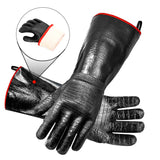 RAPICCA Heat Resistant BBQ Gloves 14in 450°F XL size